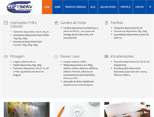 Tablet Screenshot of copyserv.com.br